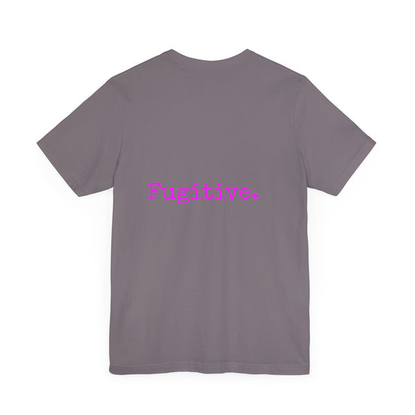 FUGITIVE TEES | NEON PINK MINI SKULL TEE