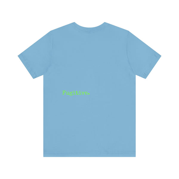 Lime Green Neon Skull Graphic Tee - Fugitive Statement Unisex Jersey Shirt