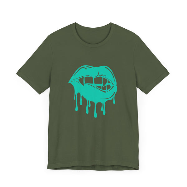 FUGITIVE TEES | VAMP DRIP LIPS TEE