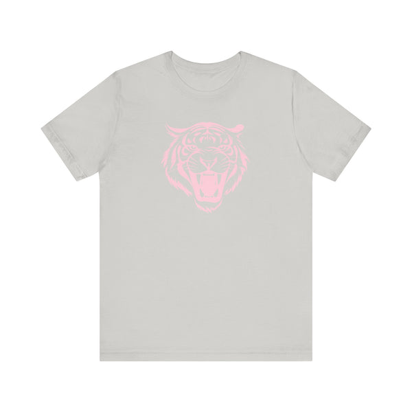 Patel Pink Fierce Tiger Graphic Tee - Unisex Jersey Short Sleeve Shirt