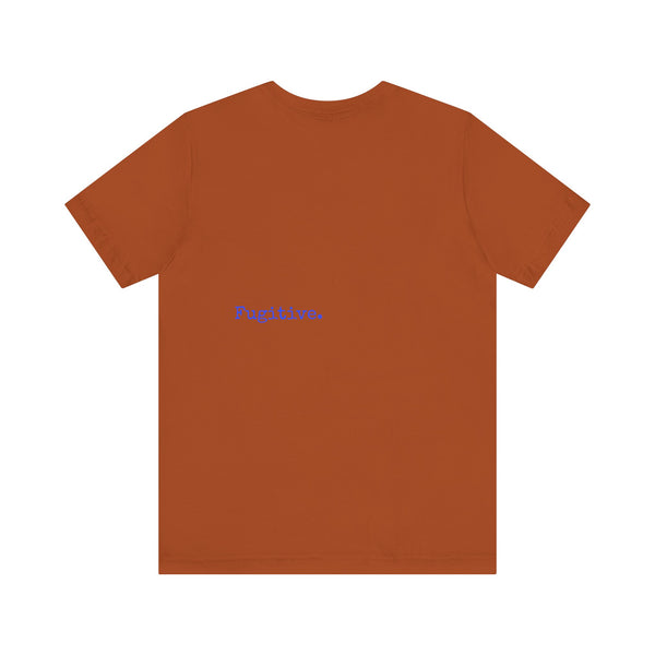 FUGITIVE TEES - NEON BLUE MINI SKULL TEE