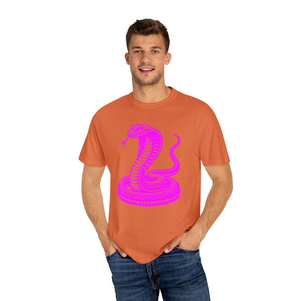 Fugitive Neon Magenta Cobra Graphic Unisex T-Shirt