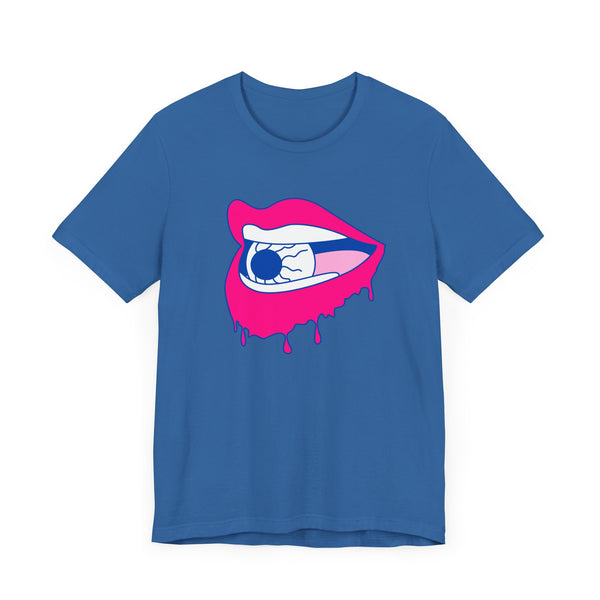FUGITIVE TEES - Dripping Lip + Eyeball Tee