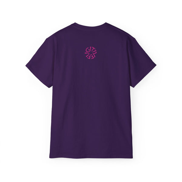 Neon Pink Live Free Tiger Graphic Tee - Unisex Ultra Cotton T-Shirt