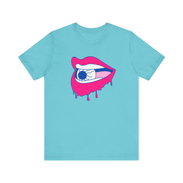 FUGITIVE TEES - Dripping Lip + Eyeball Tee