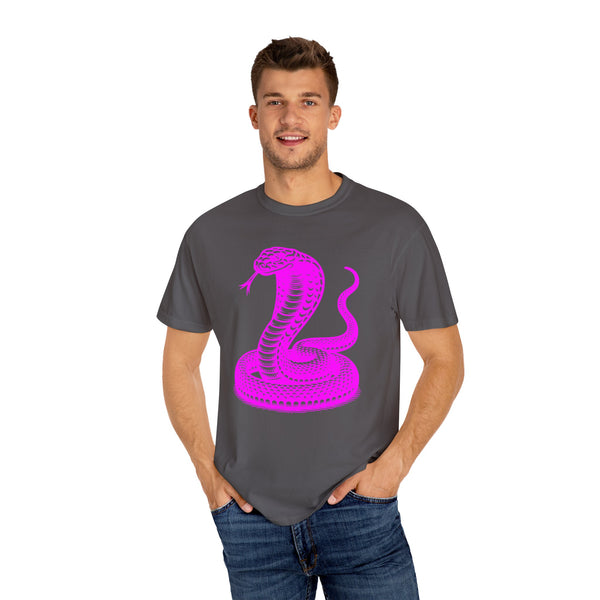Fugitive Neon Magenta Cobra Graphic Unisex T-Shirt