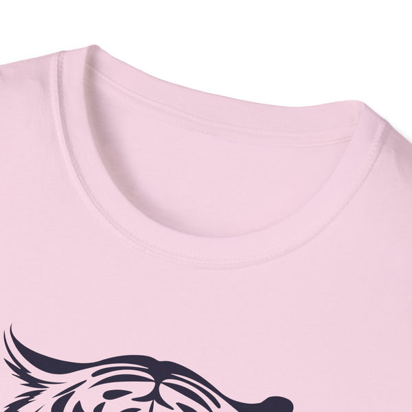 Unisex Navy Blue Tiger Graphic T-Shirt