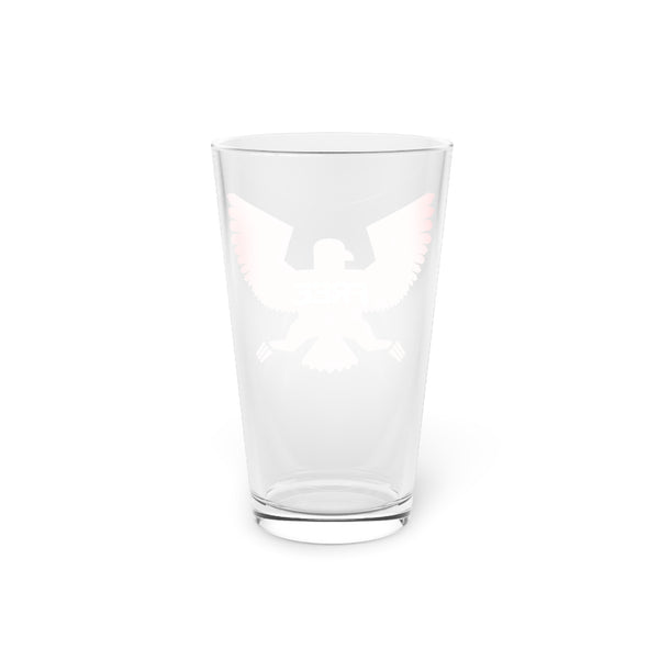 Live Free Tiger Pint Glass - 16oz Beer Glass for Free Spirits