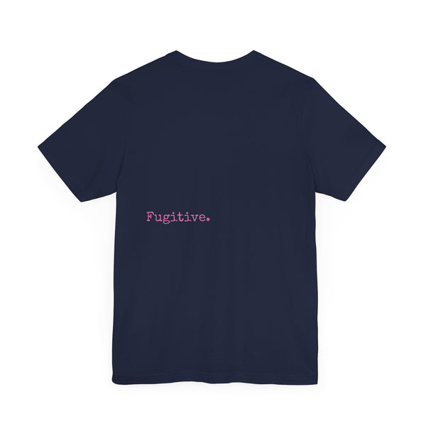 Pastel Pink Fugitive Tiger Unisex Tee - Bold Graphic T-Shirt for Statement Style