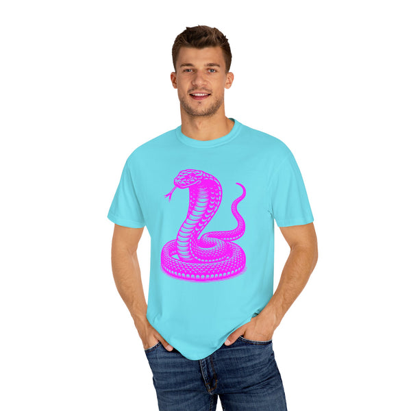 Fugitive Neon Magenta Cobra Graphic Unisex T-Shirt