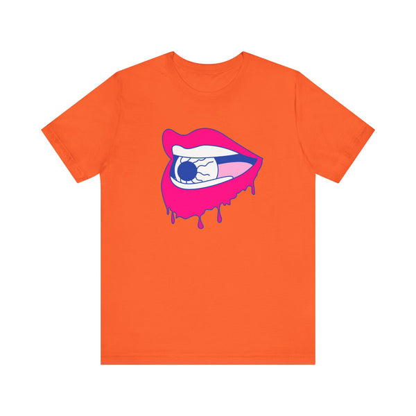 FUGITIVE TEES - Dripping Lip + Eyeball Tee