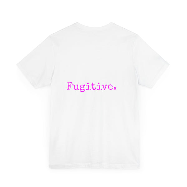 FUGITIVE TEES | NEON PINK MINI SKULL TEE