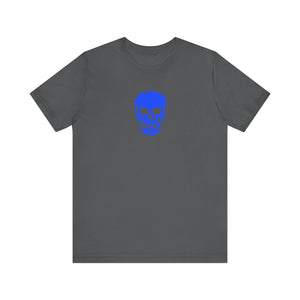 FUGITIVE TEES - NEON BLUE MINI SKULL TEE