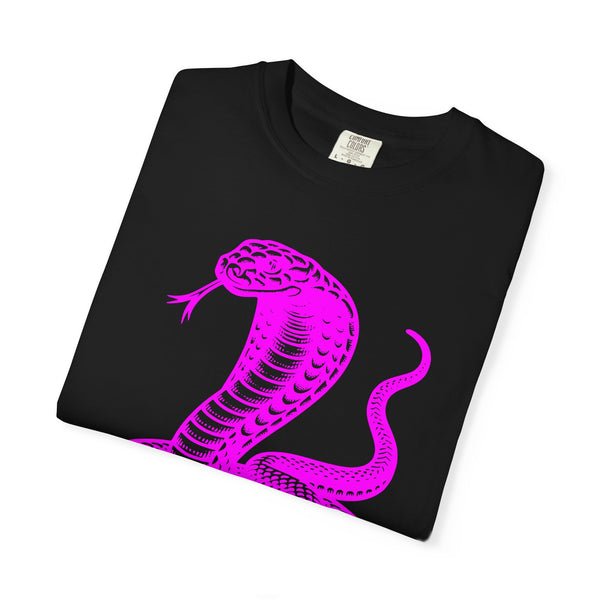 Fugitive Neon Magenta Cobra Graphic Unisex T-Shirt
