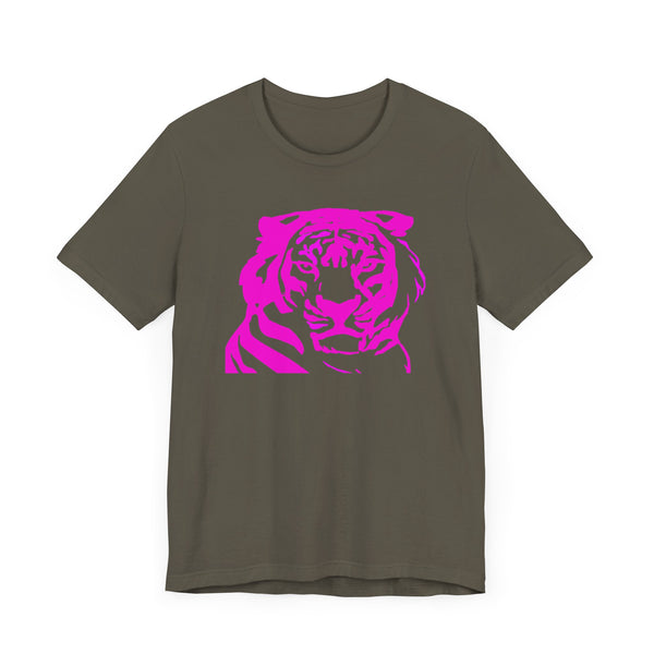 Fugitive Tiger Graphic Tee - Unisex Short Sleeve T-Shirt