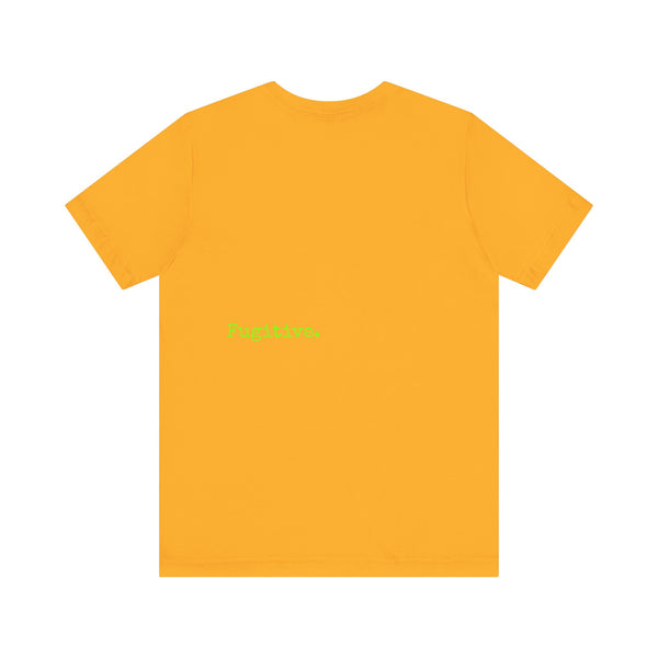 Fugitive Neon Lime Skull Tee - Unisex Jersey Short Sleeve T-Shirt