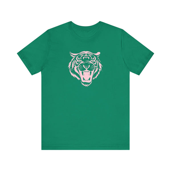 Fugitive Patel Pink Tiger Graphic Tee for Casual Style