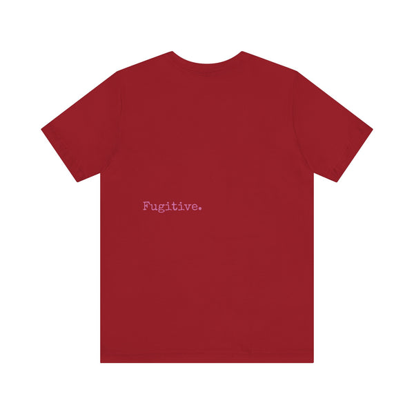 Pastel Pink Fugitive Tiger Unisex Tee - Bold Graphic T-Shirt for Statement Style