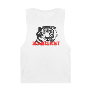 Unisex Disobedient Tiger Tank Top - Bold Graphic Sleeveless Tee for Casual Style