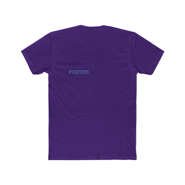 Fugitive Neon Pink Free Mind Skull Graphic Tee - Unisex Cotton Crew Shirt