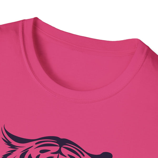 Unisex Navy Blue Tiger Graphic T-Shirt