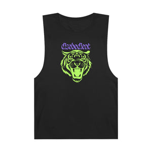 Disobedient Tiger Graphic Unisex Tank Top - Perfect for Summer Adventures
