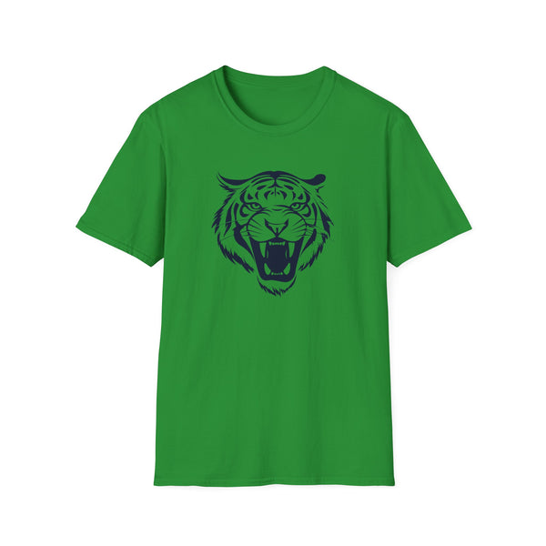 Unisex Navy Blue Tiger Graphic T-Shirt