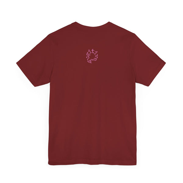 Patel Pink Fierce Tiger Graphic Tee - Unisex Jersey Short Sleeve Shirt
