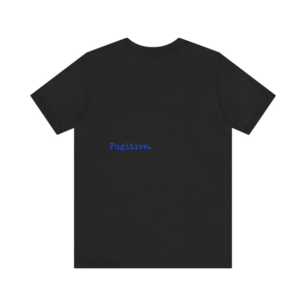 FUGITIVE TEES - NEON BLUE MINI SKULL TEE