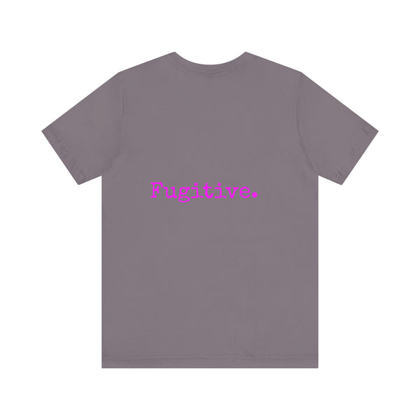 FUGITIVE TEES | NEON PINK MINI SKULL TEE