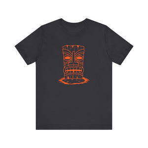 FUGITIVE TEES | NEON FIRE TIKI TEE