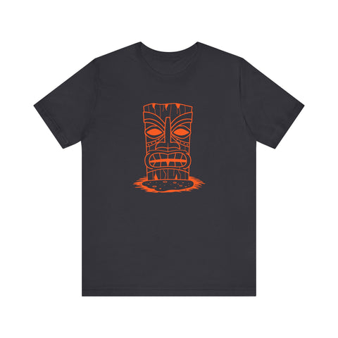 FUGITIVE TEES | NEON FIRE TIKI TEE