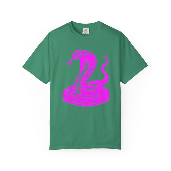 Fugitive Neon Magenta Cobra Graphic Unisex T-Shirt