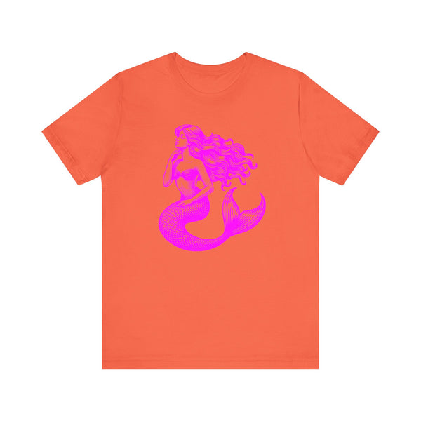 Vibrant Mermaid Graphic Tee - Unisex Jersey Short Sleeve