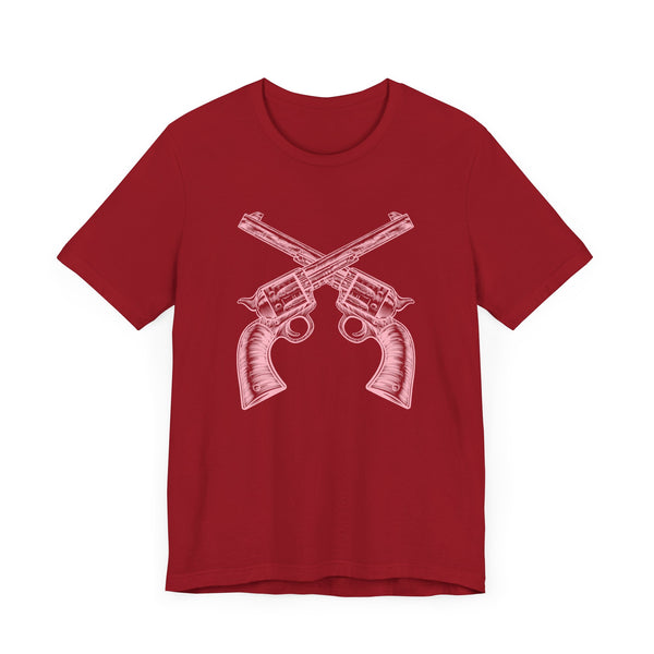 FUGITIVE TEES | COTTON CANDY HANDGUNS OUTLAW SHIRT