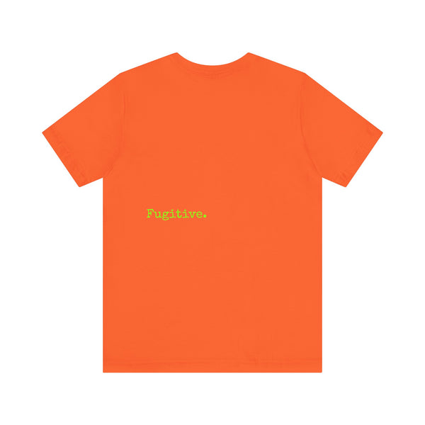 Fugitive Neon Lime Skull Tee - Unisex Jersey Short Sleeve T-Shirt