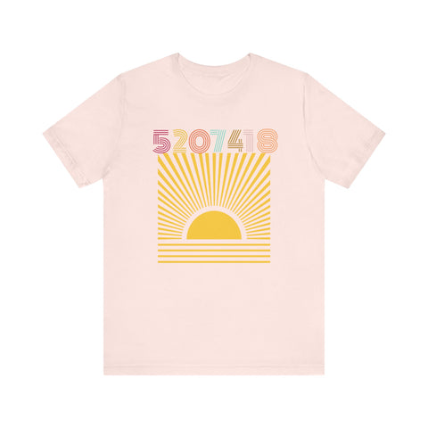 Sunrise Grabovoi Money Code 5207418 Unisex Jersey Tee - Perfect for Adventure Seekers