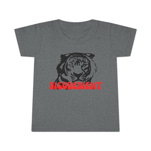 Disobedient Tiger Toddler T-Shirt - Fun and Playful Kids' Apparel