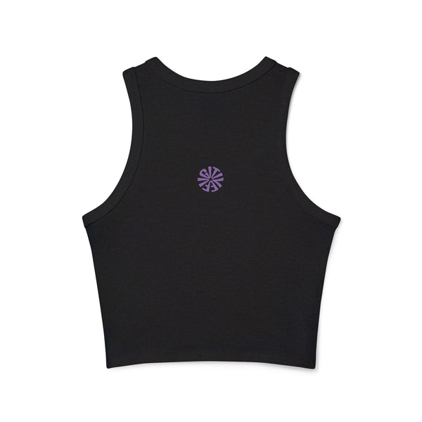 Disobedient Tiger Women's Micro Rib Tank Top - Trendy Summer Apparel