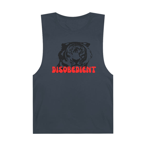 Unisex Disobedient Tiger Tank Top - Bold Graphic Sleeveless Tee for Casual Style