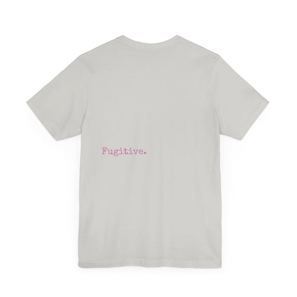 Pastel Pink Fugitive Tiger Unisex Tee - Bold Graphic T-Shirt for Statement Style