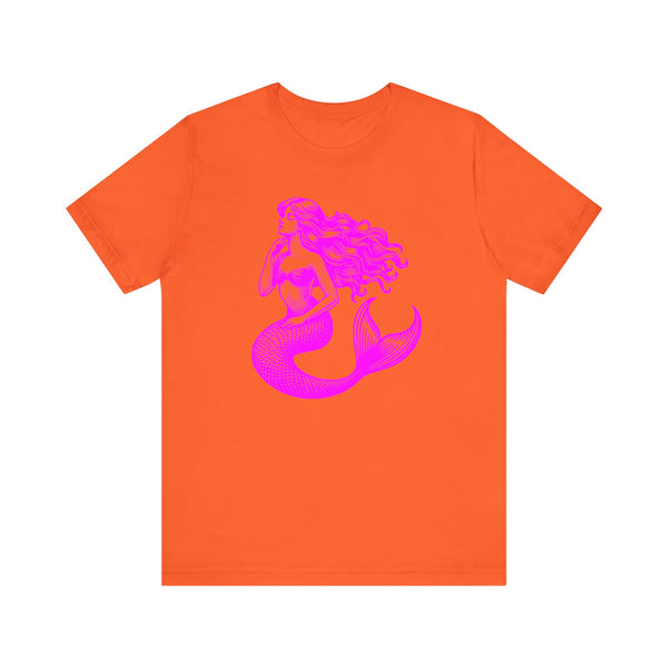 Vibrant Mermaid Graphic Tee - Unisex Jersey Short Sleeve