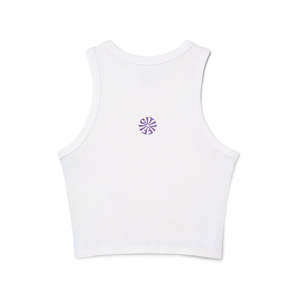 Disobedient Tiger Women's Micro Rib Tank Top - Trendy Summer Apparel