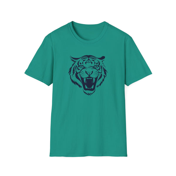 Unisex Navy Blue Tiger Graphic T-Shirt