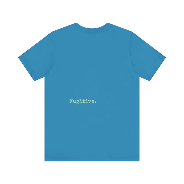 FUGITIVE TEES | CELADON GREEN SPACE SHIP SHIRT