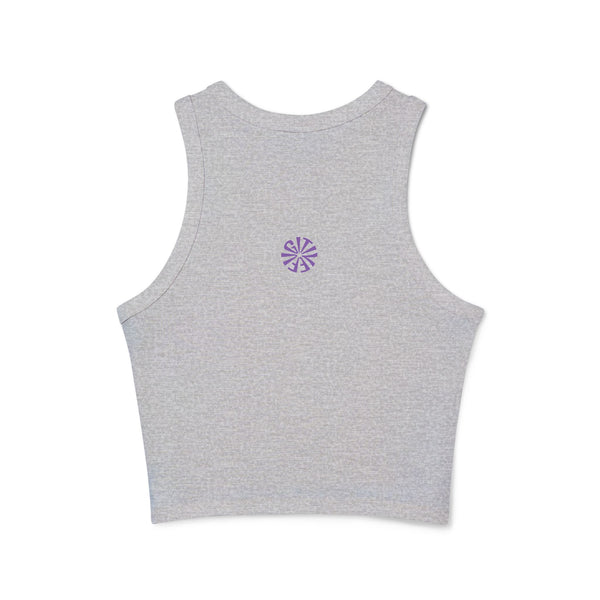 Disobedient Tiger Women's Micro Rib Tank Top - Trendy Summer Apparel