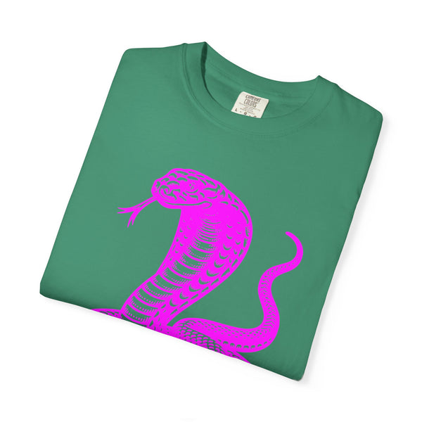 Fugitive Neon Magenta Cobra Graphic Unisex T-Shirt
