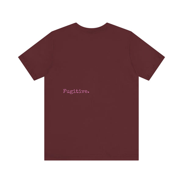 Pastel Pink Fugitive Tiger Unisex Tee - Bold Graphic T-Shirt for Statement Style