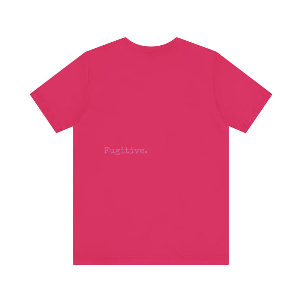 Pastel Pink Fugitive Tiger Unisex Tee - Bold Graphic T-Shirt for Statement Style
