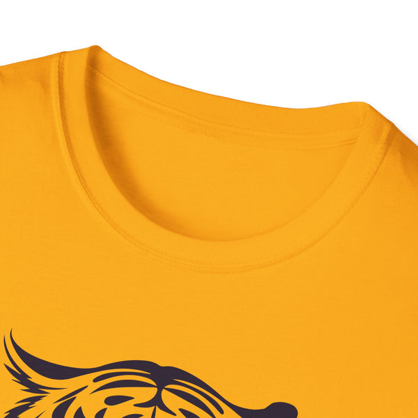 Unisex Navy Blue Tiger Graphic T-Shirt